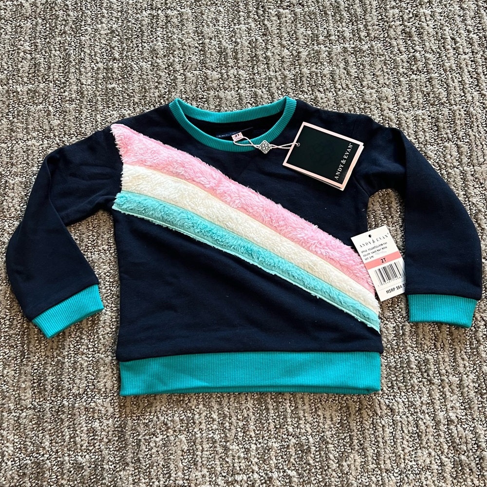 Andy & Evan Rainbow Sweatshirt